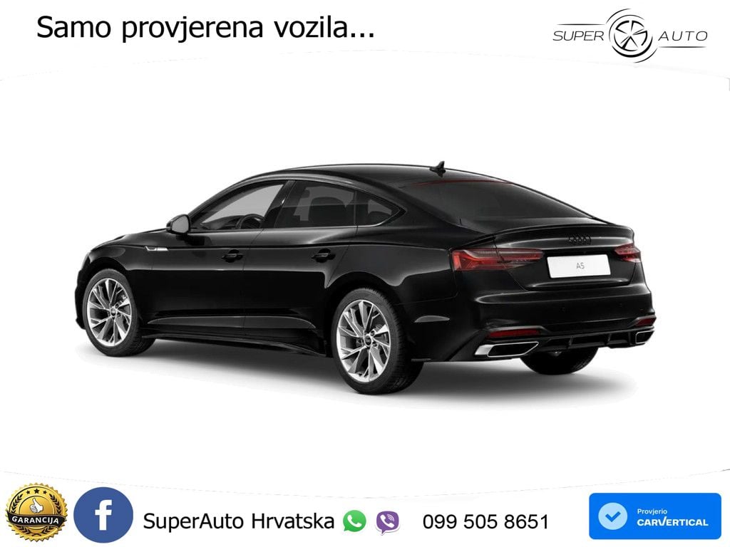 Audi A5 Sportback 40 TDI (204 KS) S tronic advanced MATRIX+GR SJED+KAM