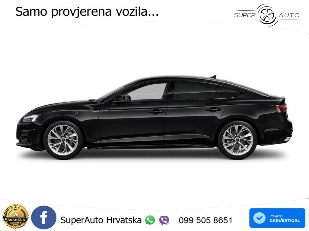 Audi A5 Sportback 40 TDI (204 KS) S tronic advanced MATRIX+GR SJED+KAM