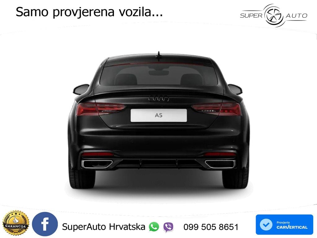 Audi A5 Sportback 40 TDI (204 KS) S tronic advanced MATRIX+GR SJED+KAM