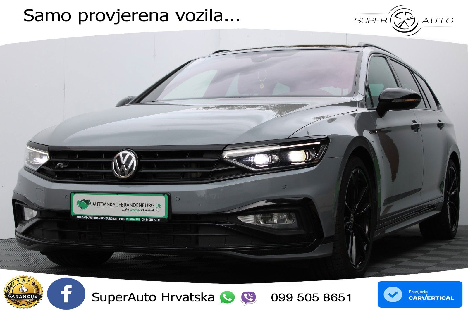 Volkswagen Passat Variant 2.0 TDI (240 KS) 4MOTION DSG R-Line LED+GR SJED+ACC
