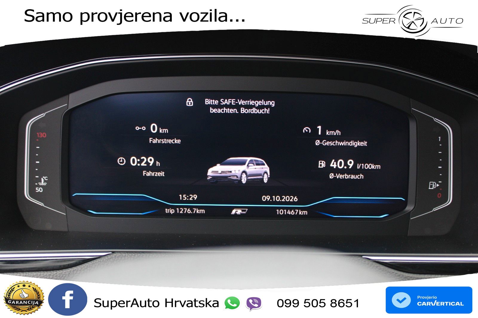 Volkswagen Passat Variant 2.0 TDI (240 KS) 4MOTION DSG R-Line LED+GR SJED+ACC