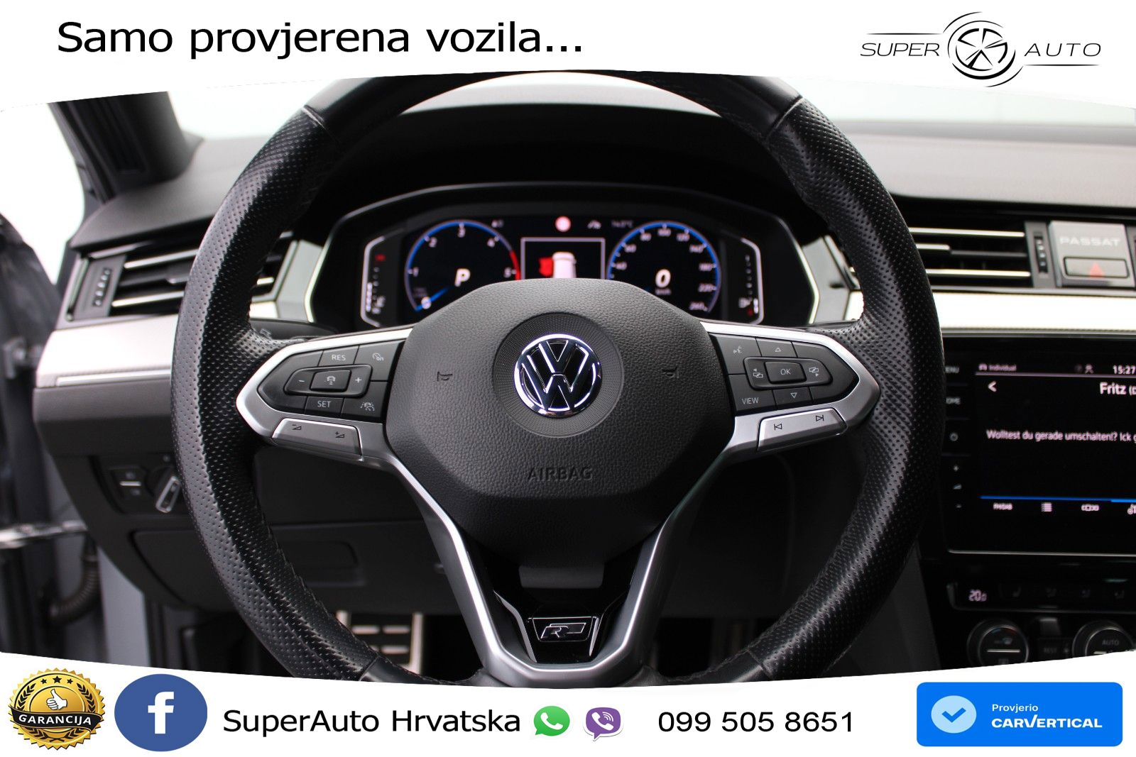 Volkswagen Passat Variant 2.0 TDI (240 KS) 4MOTION DSG R-Line LED+GR SJED+ACC