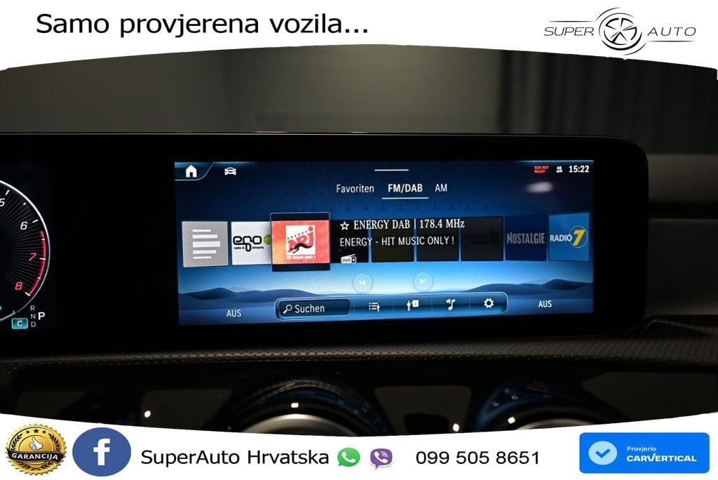 Mercedes-Benz A 180 7G-DCT LED+GR SJED+ACC