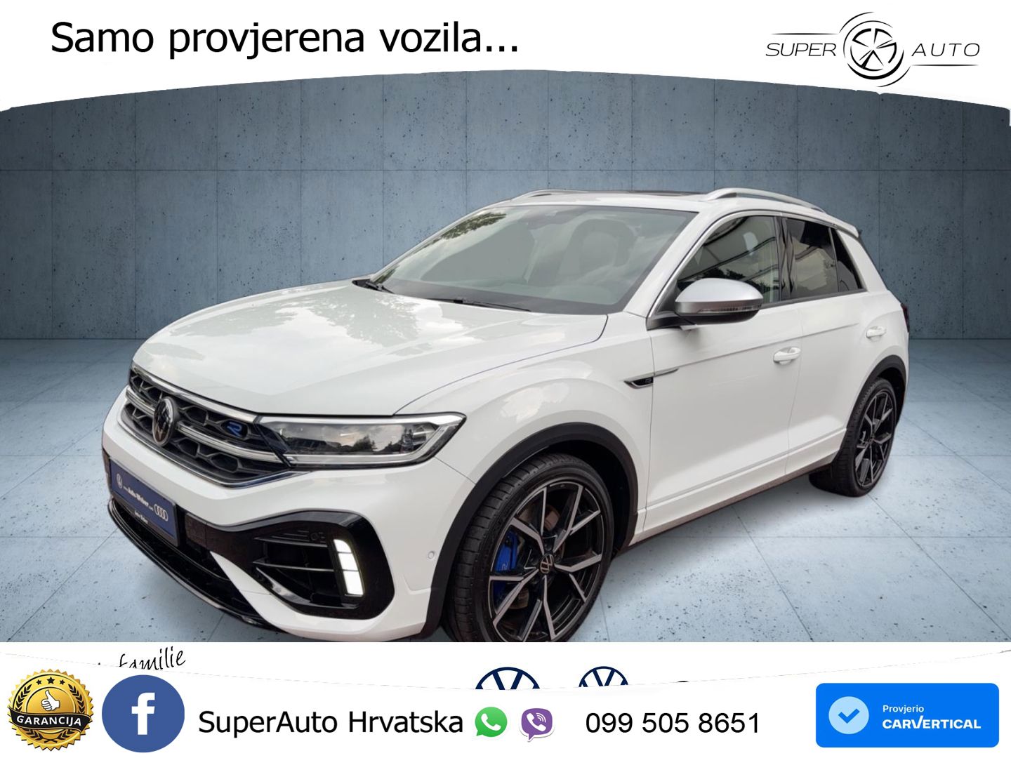 Volkswagen T-Roc I R 2.0 TSI (300 KS) OPF 4M DSG LED+GR SJED+ACC