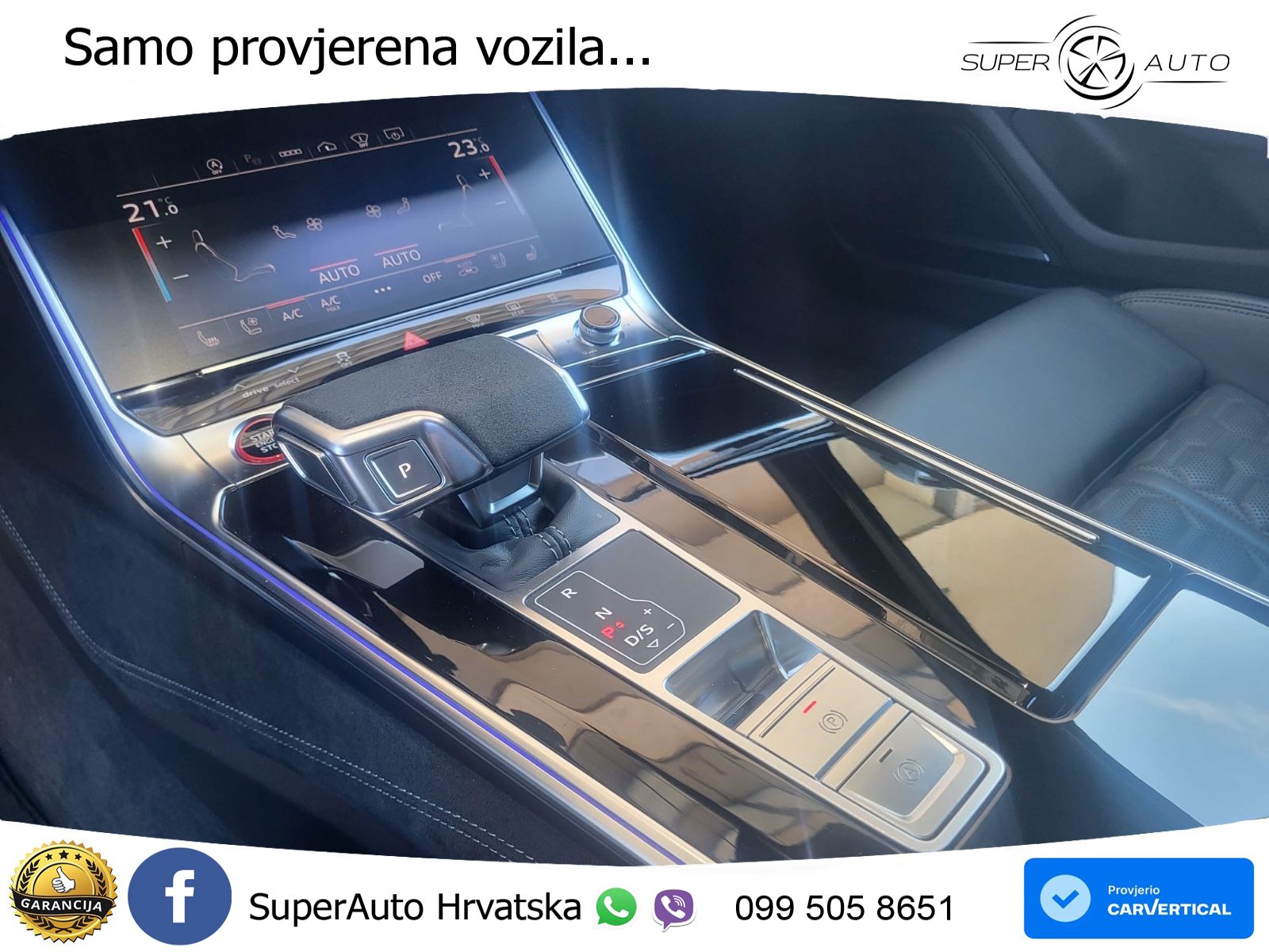 Audi RS6 Avant 4.0 TFSI V8 performance (630 KS)  quattro tiptronic LED+GR SJED+ACC