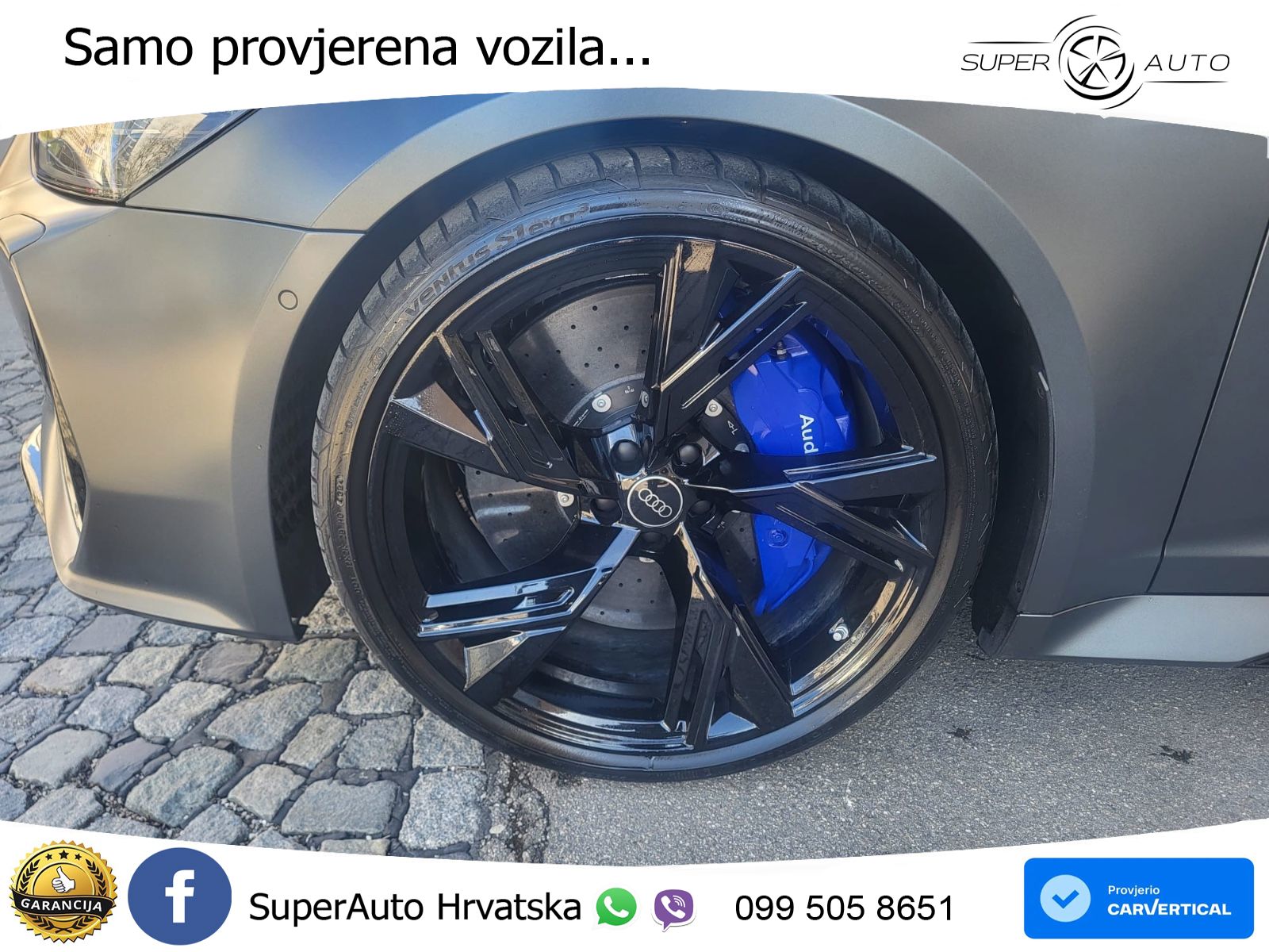 Audi RS6 Avant 4.0 TFSI V8 performance (630 KS)  quattro tiptronic LED+GR SJED+ACC