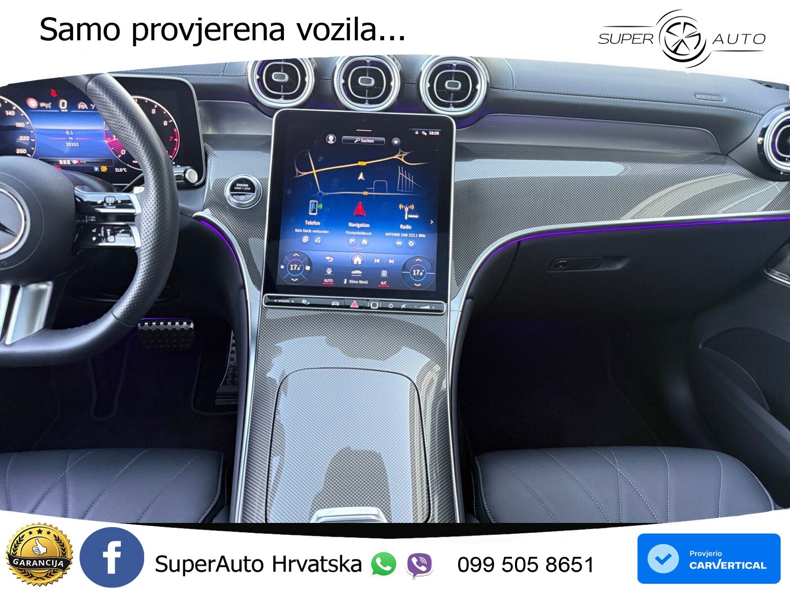 Mercedes GLC 300 (258 KS) 4MATIC 9G-TRONIC AMG ZRAČNI+ACC+GR SJED+KAM+PANO