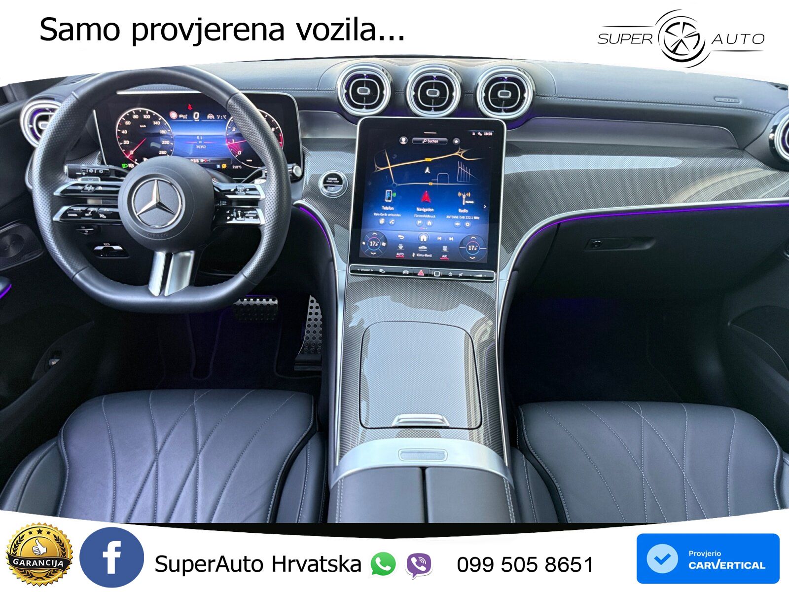 Mercedes GLC 300 (258 KS) 4MATIC 9G-TRONIC AMG ZRAČNI+ACC+GR SJED+KAM+PANO