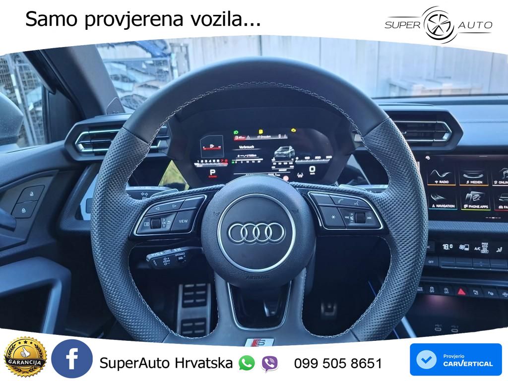 Audi S3 2.0 TFSI (333 KS) quattro S tronic LED+GR SJED+ACC