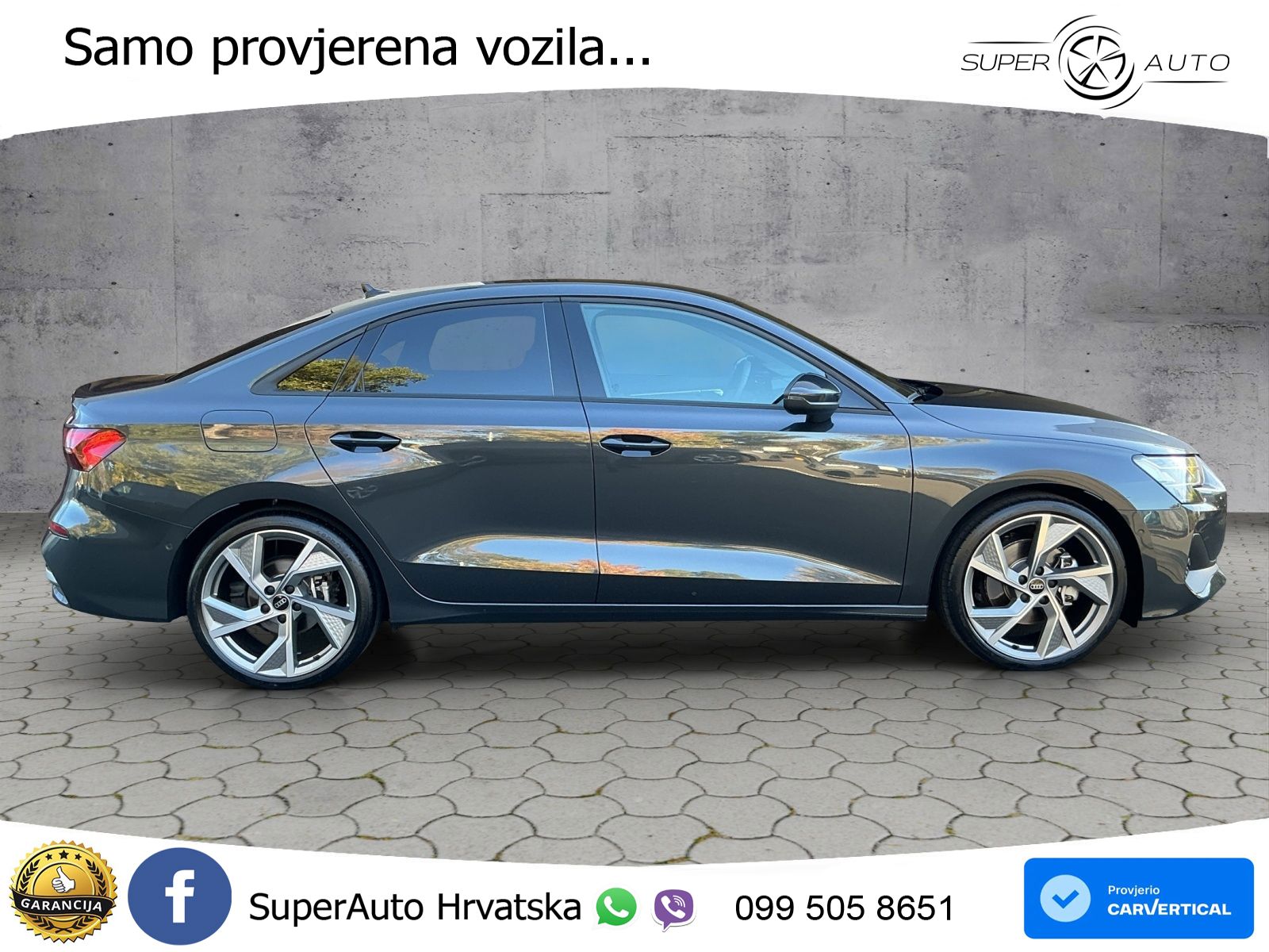 Audi A3 Limuzina 35 TFSI (150 KS) LED+GR SJED+ACC
