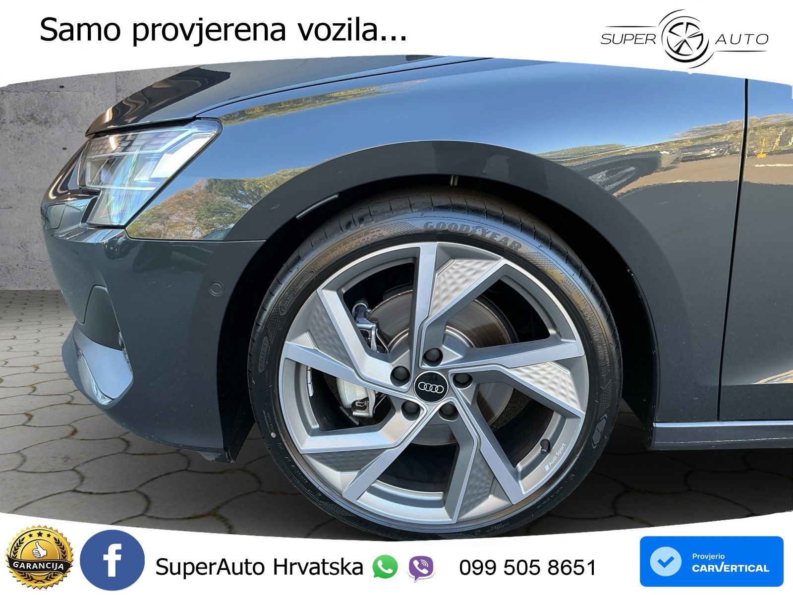Audi A3 Limuzina 35 TFSI (150 KS) LED+GR SJED+ACC