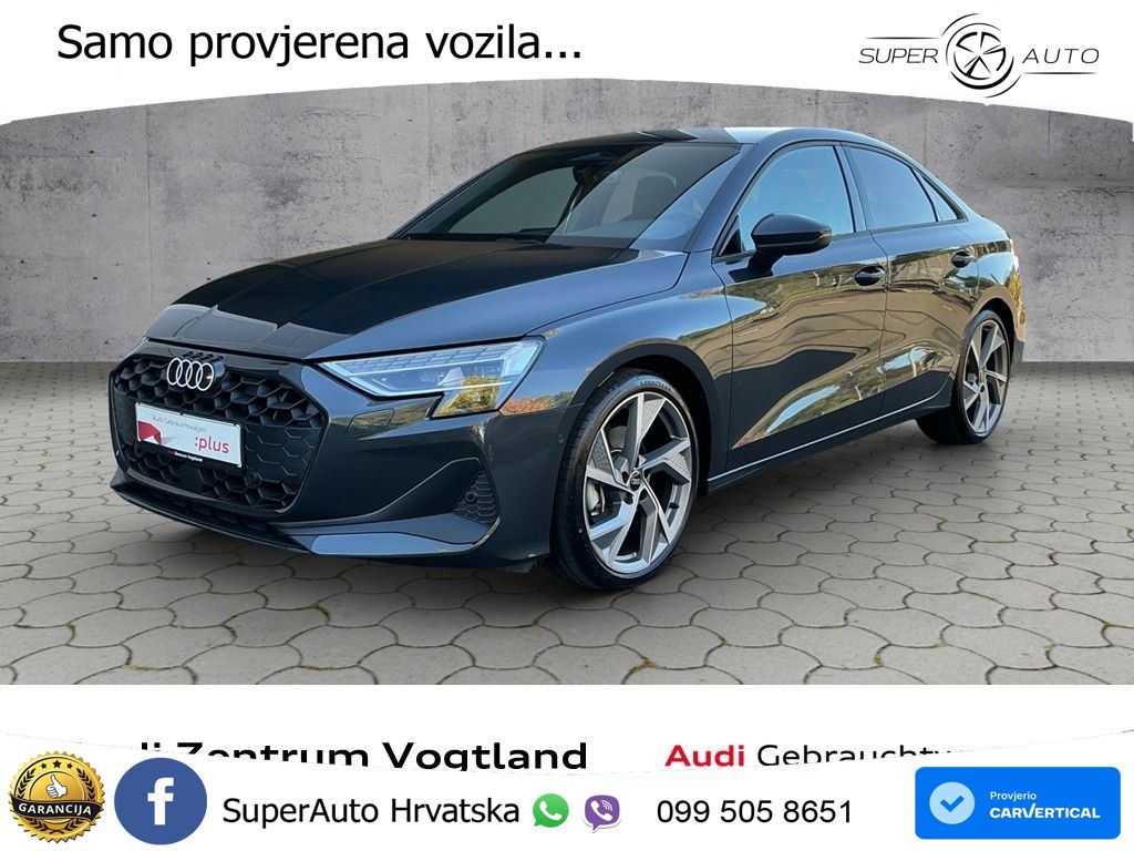 Audi A3 Limuzina 35 TFSI (150 KS) LED+GR SJED+ACC