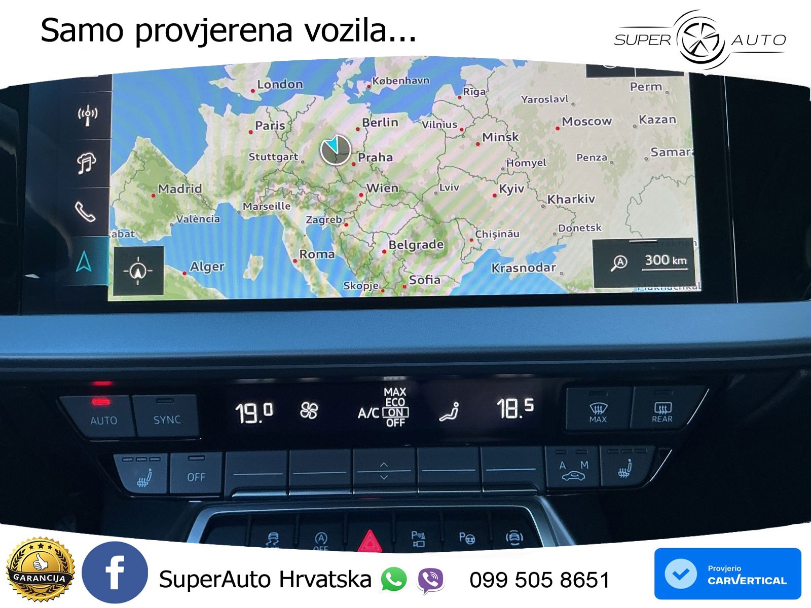 Audi A3 Limuzina 35 TFSI (150 KS) LED+GR SJED+ACC