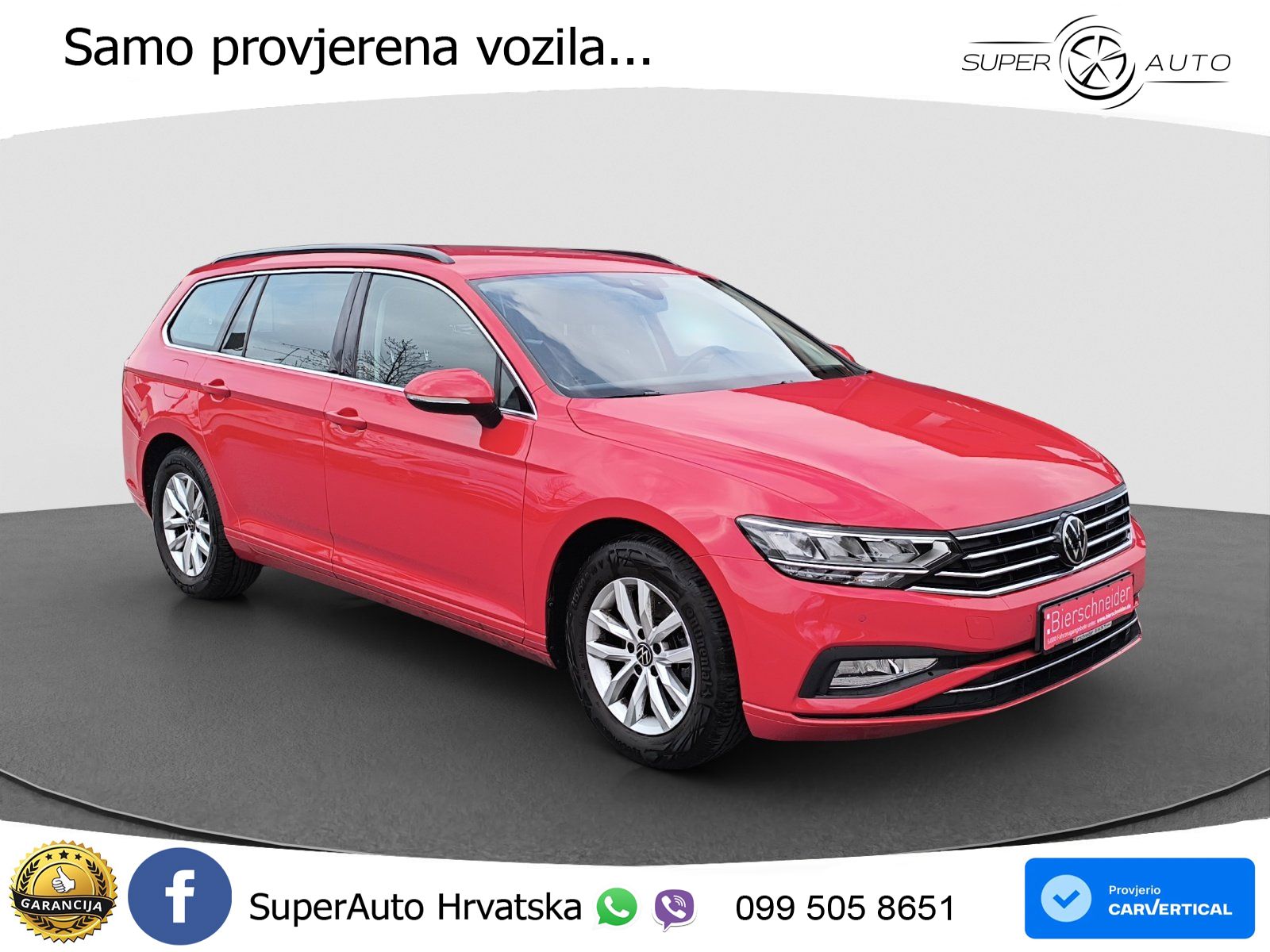 Volkswagen Passat Variant 2.0 TDI (122 KS) DSG Business LED+GR SJED+ACC