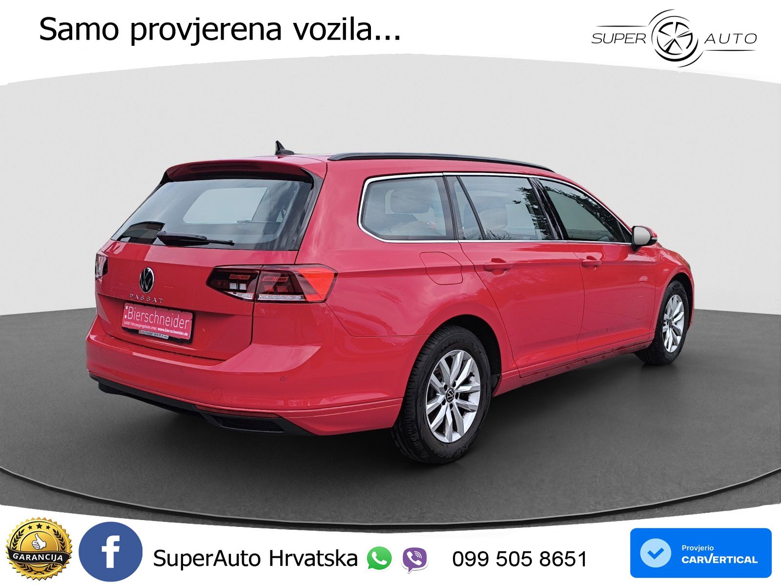 Volkswagen Passat Variant 2.0 TDI (122 KS) DSG Business LED+GR SJED+ACC