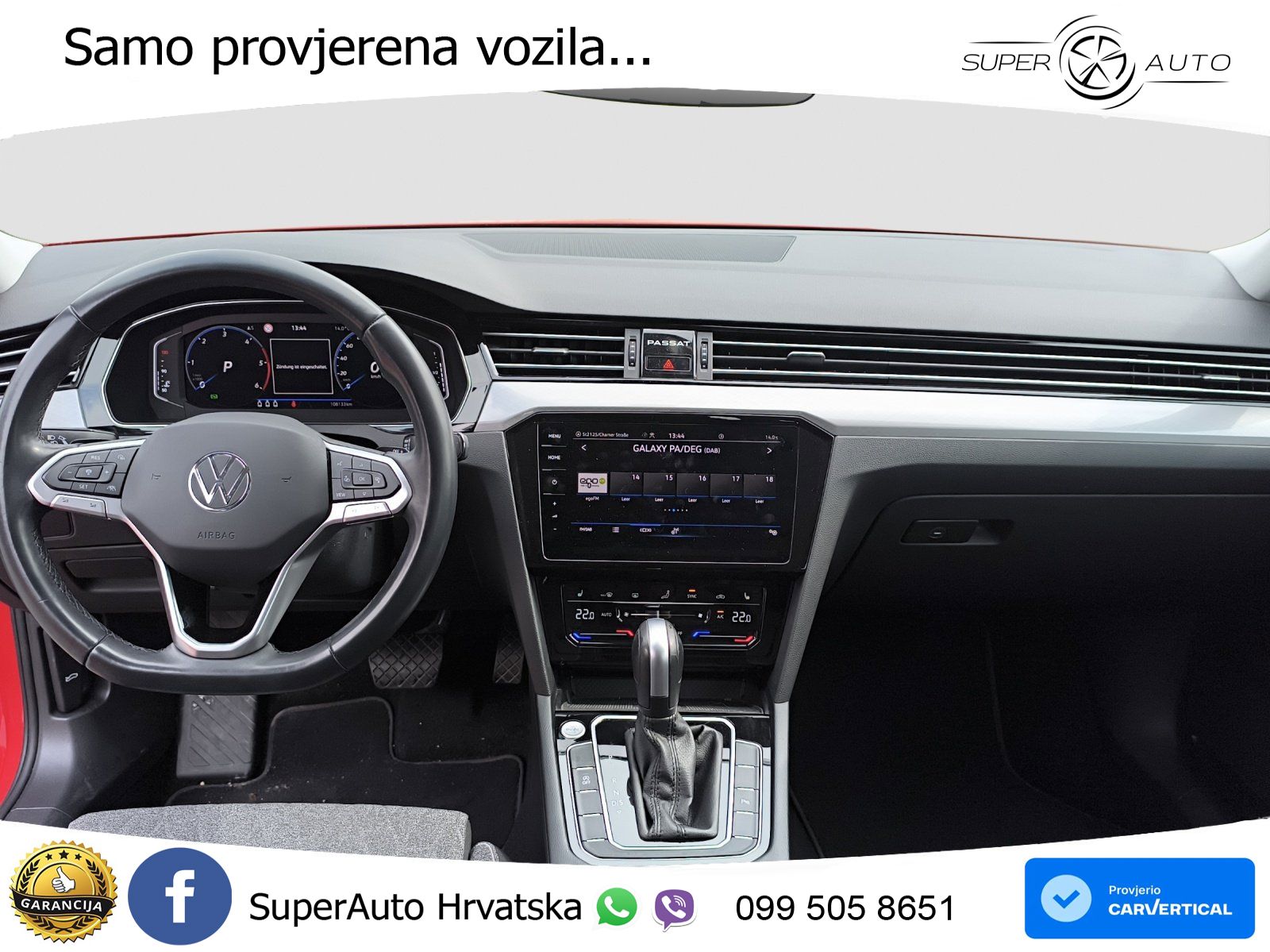 Volkswagen Passat Variant 2.0 TDI (122 KS) DSG Business LED+GR SJED+ACC