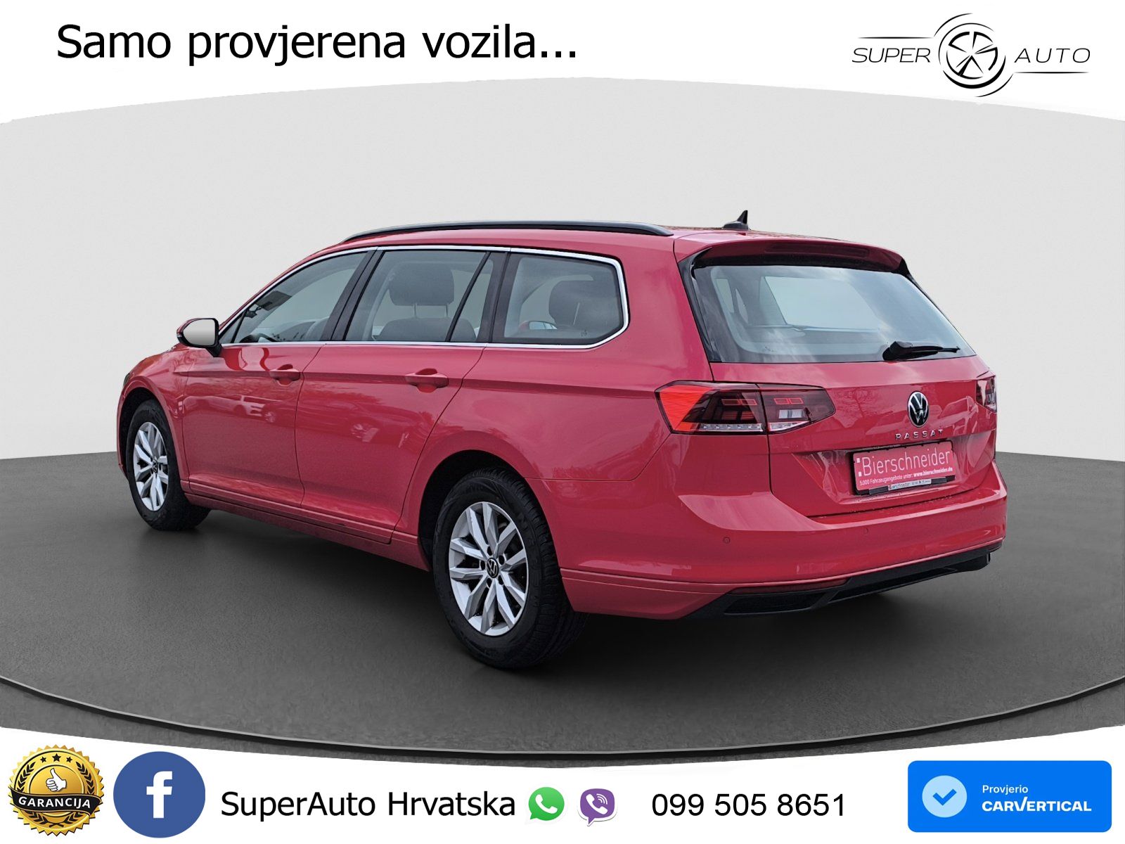 Volkswagen Passat Variant 2.0 TDI (122 KS) DSG Business LED+GR SJED+ACC