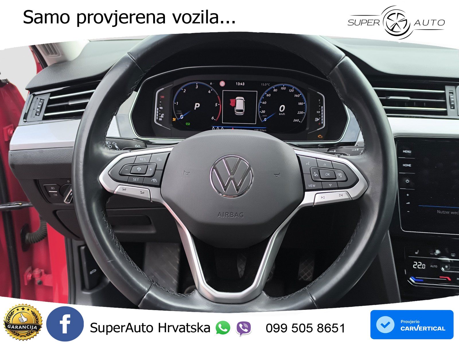 Volkswagen Passat Variant 2.0 TDI (122 KS) DSG Business LED+GR SJED+ACC