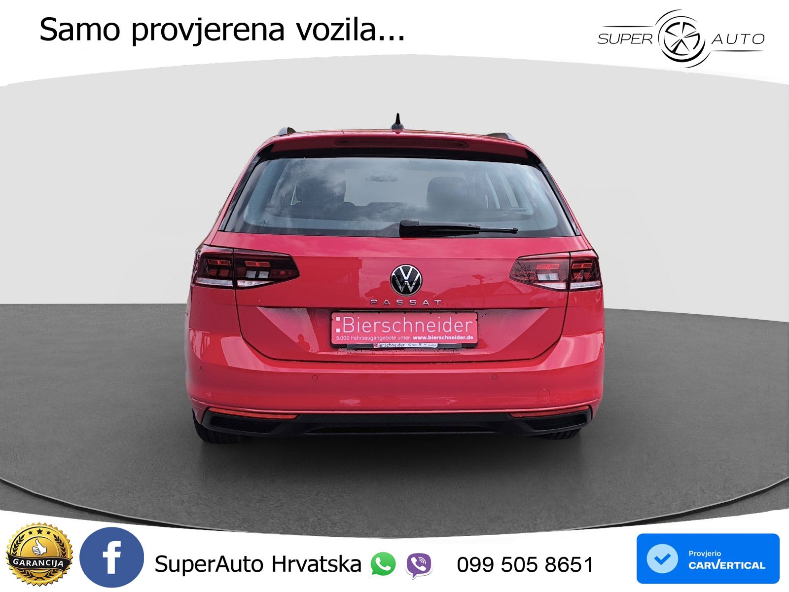 Volkswagen Passat Variant 2.0 TDI (122 KS) DSG Business LED+GR SJED+ACC