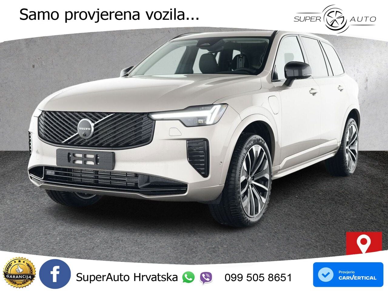 Volvo XC90 2.0 T8 AWD Automatic LED+GR SJED+ACC