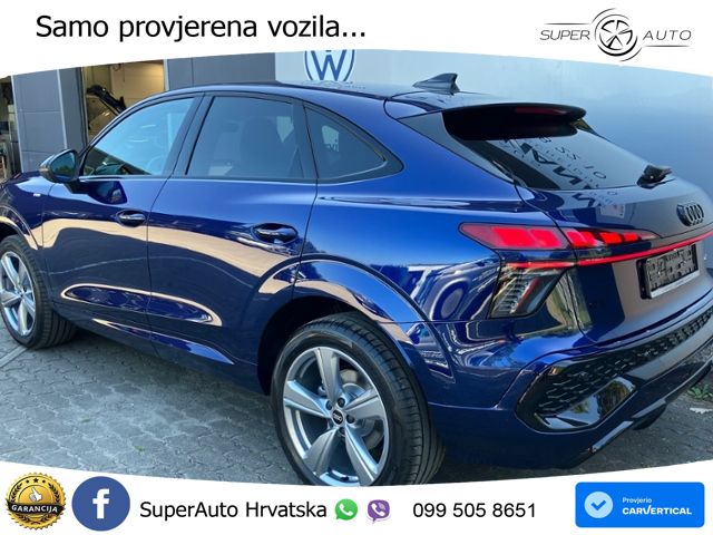 Audi Q3 III Sportback 2.0 TFSI (204 KS) quattro S tronic S line