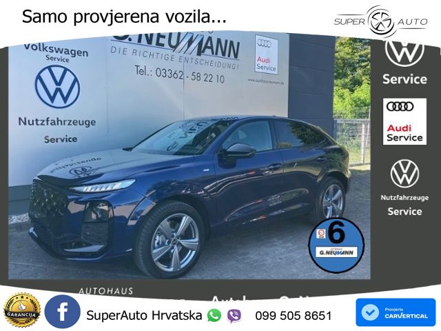 Audi Q3 III Sportback 2.0 TFSI (204 KS) quattro S tronic S line