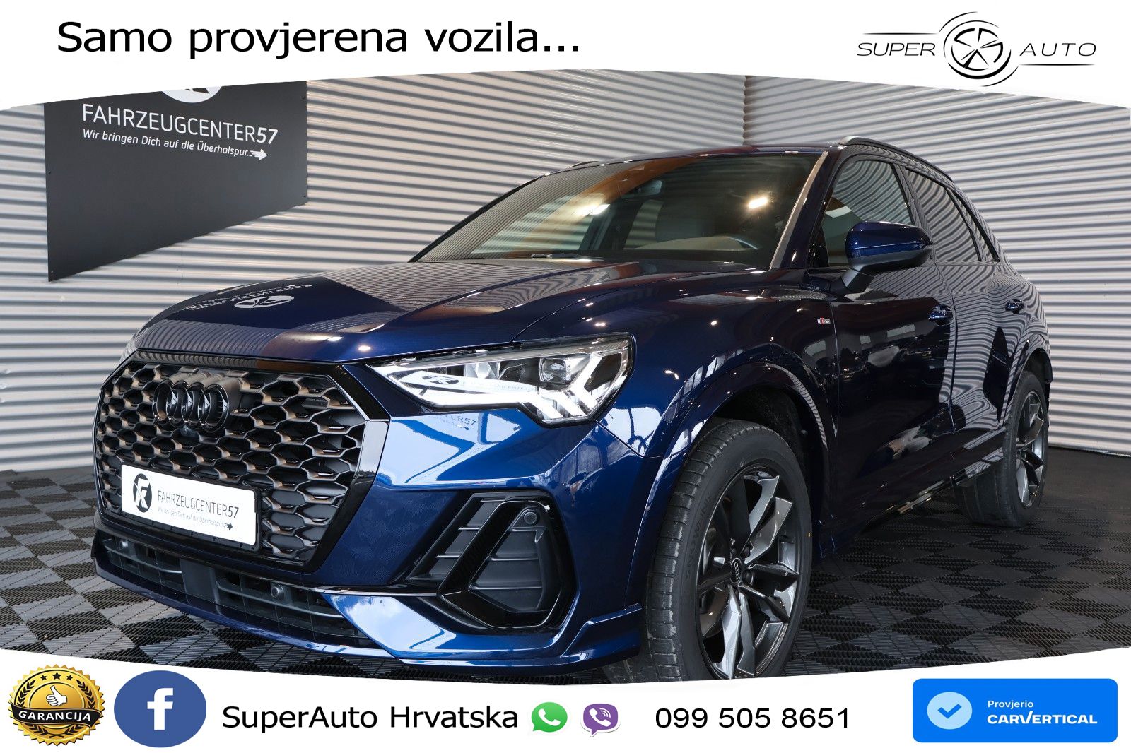 Audi Q3 45 TFSI (245 KS) quattro S tronic S line