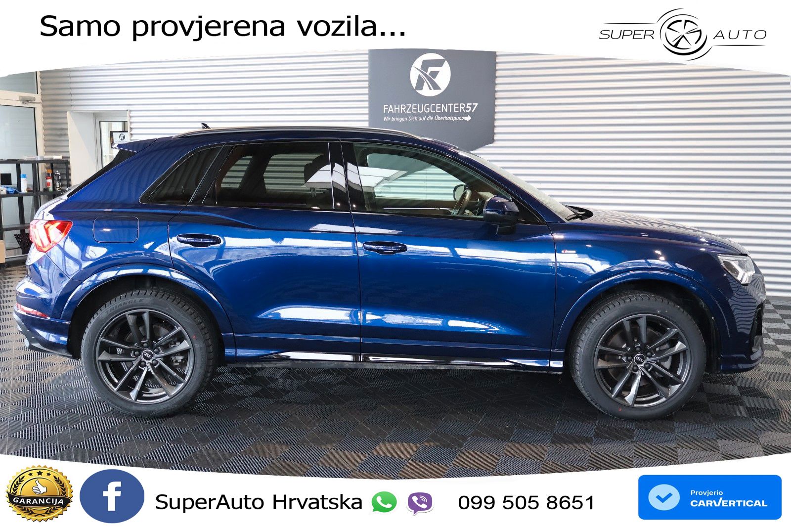 Audi Q3 45 TFSI (245 KS) quattro S tronic S line