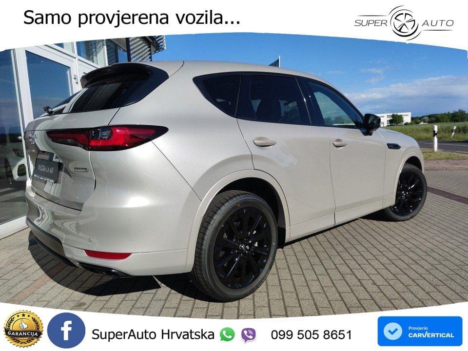 Mazda CX-60 2.5 e-Skyactiv (328 KS) AWD Automatic LED+GR SJED+ACC