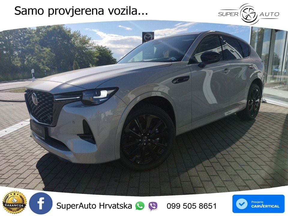 Mazda CX-60 2.5 e-Skyactiv (328 KS) AWD Automatic LED+GR SJED+ACC