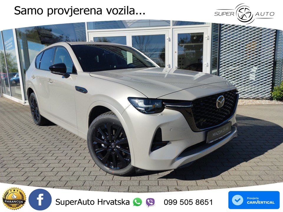 Mazda CX-60 2.5 e-Skyactiv (328 KS) AWD Automatic LED+GR SJED+ACC