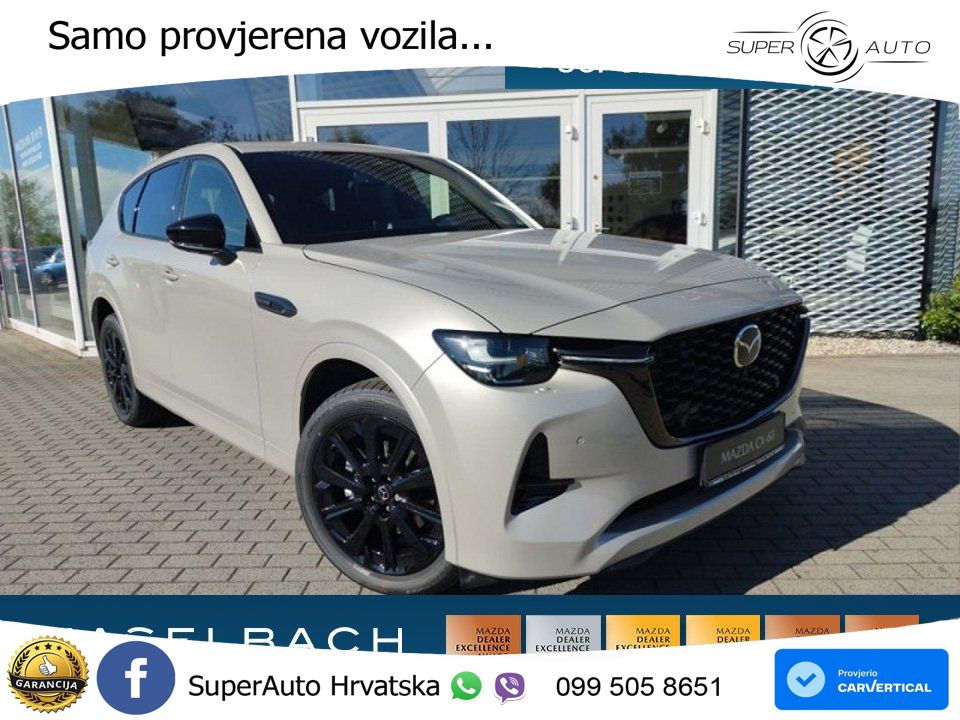 Mazda CX-60 2.5 e-Skyactiv (328 KS) AWD Automatic LED+GR SJED+ACC