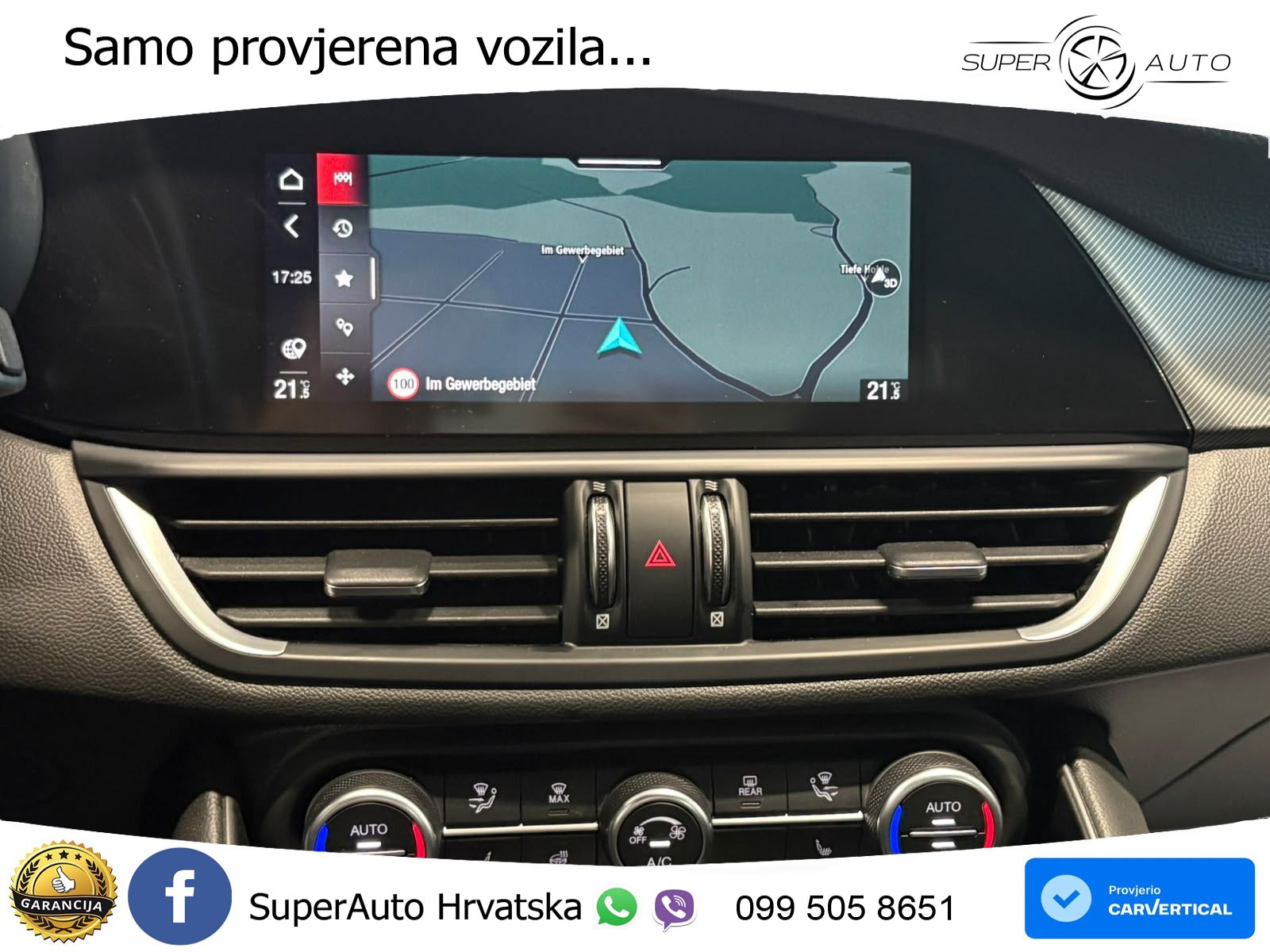 Alfa Romeo Giulia 2.0 Turbo (280 KS) Q4 Automatic LED+GR SJED+ACC