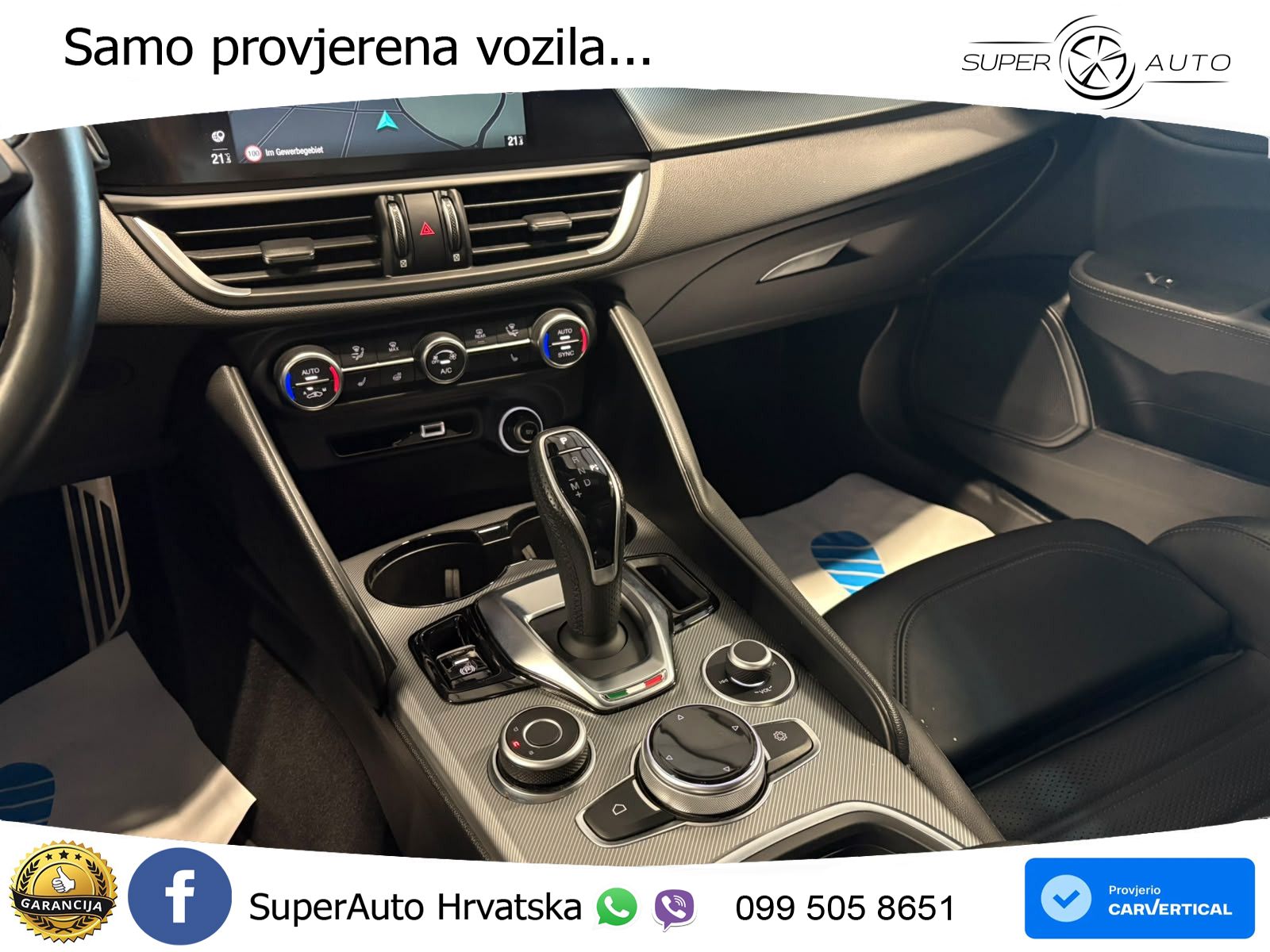 Alfa Romeo Giulia 2.0 Turbo (280 KS) Q4 Automatic LED+GR SJED+ACC