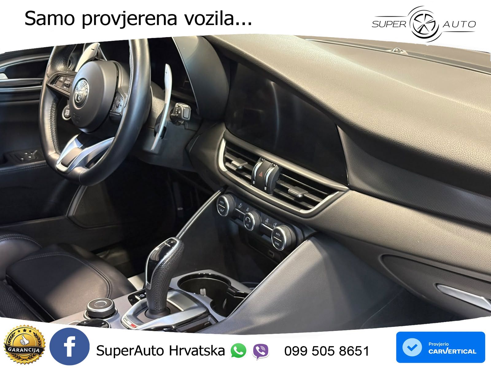 Alfa Romeo Giulia 2.0 Turbo (280 KS) Q4 Automatic LED+GR SJED+ACC