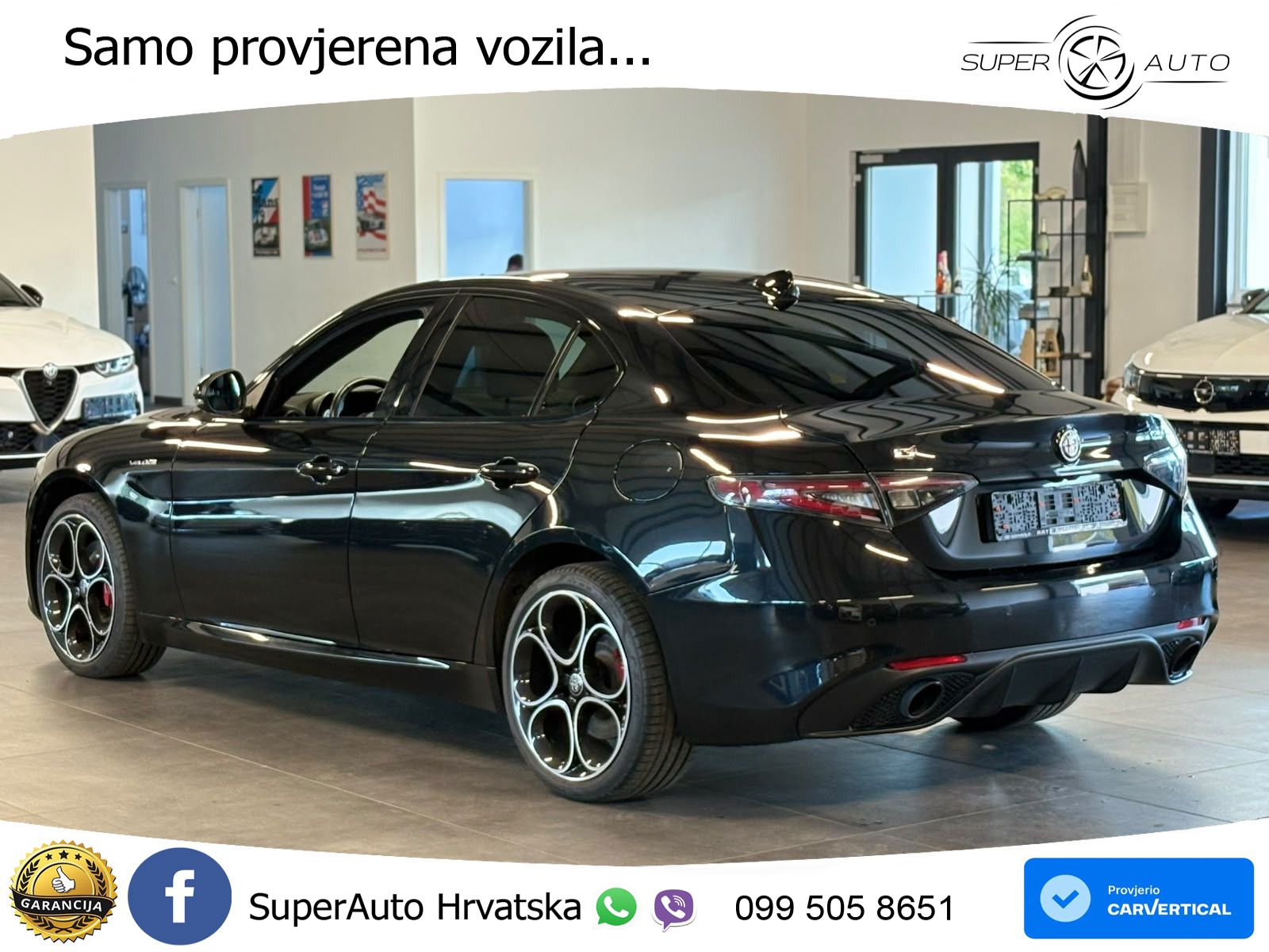 Alfa Romeo Giulia 2.0 Turbo (280 KS) Q4 Automatic LED+GR SJED+ACC