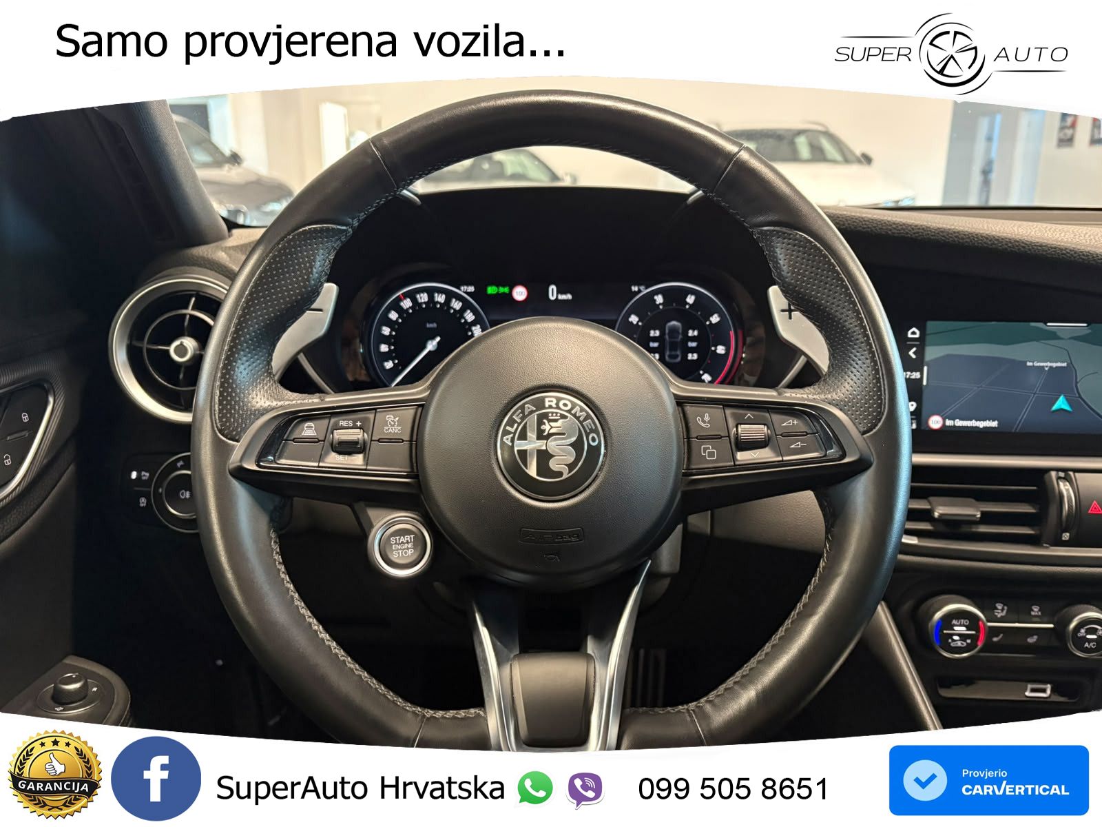 Alfa Romeo Giulia 2.0 Turbo (280 KS) Q4 Automatic LED+GR SJED+ACC