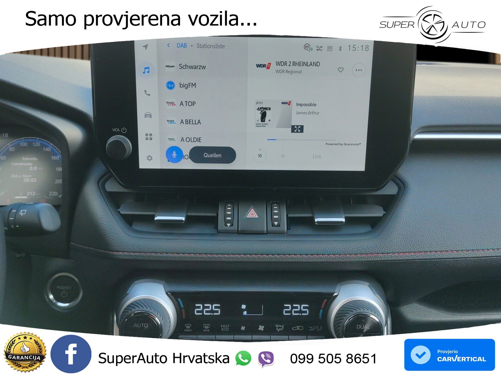 Toyota RAV4 2.5 (306 KS) Hybrid AWD-i eCVT LED+GR SJED+ACC