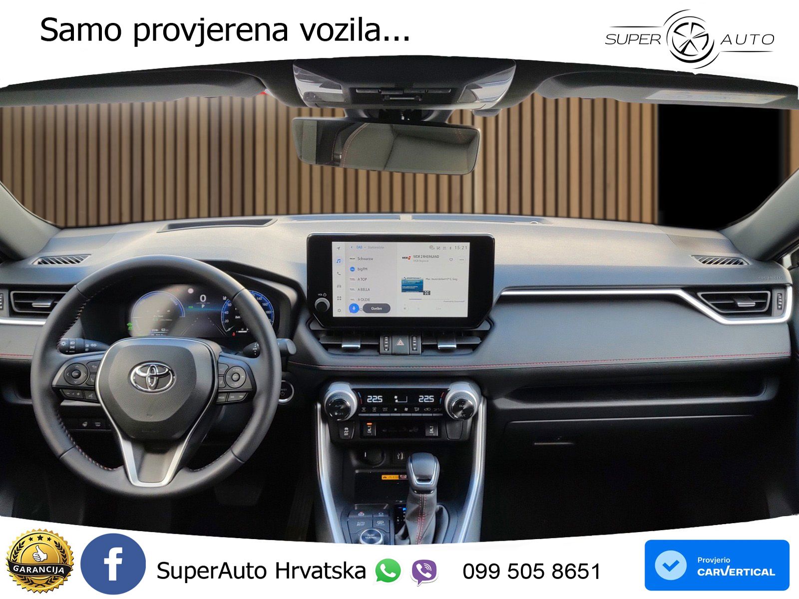 Toyota RAV4 2.5 (306 KS) Hybrid AWD-i eCVT LED+GR SJED+ACC