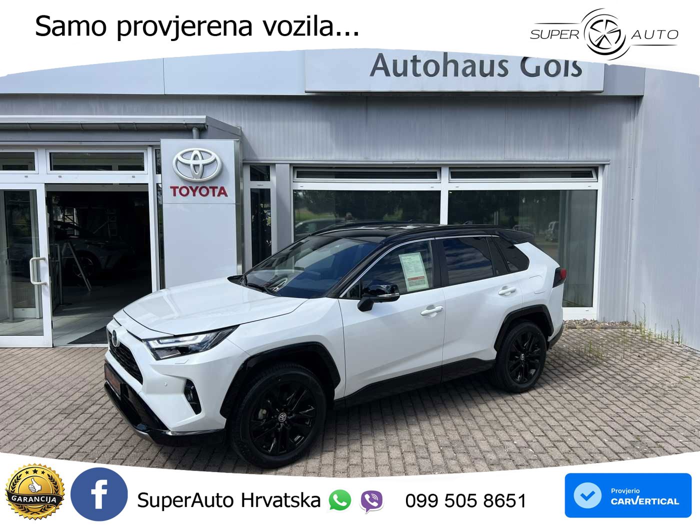 Toyota RAV4 2.5 (218 KS) Hybrid eCVT Style LED+GR SJED+ACC
