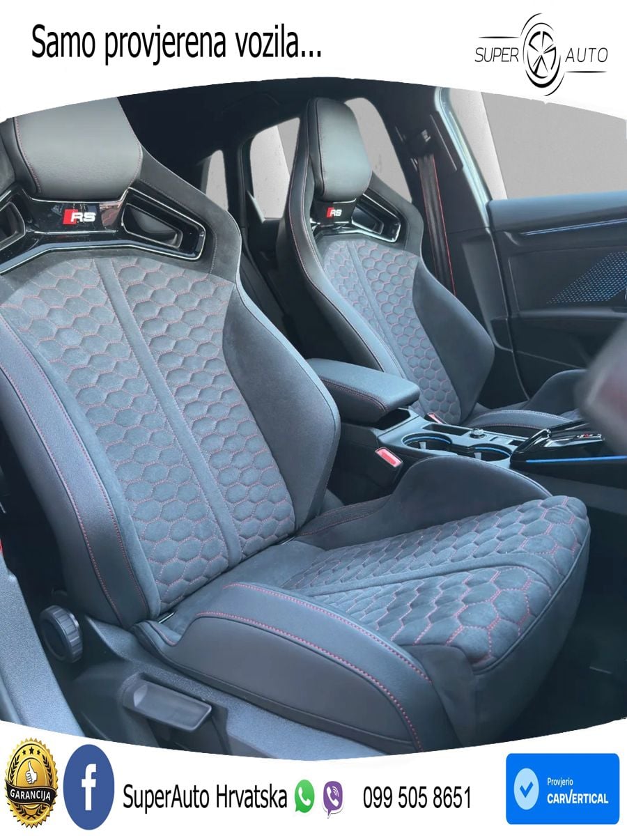 Audi RS3 Sedan 2.5 TFSI (400 KS) quattro S tronic LED+GR SJED+ACC