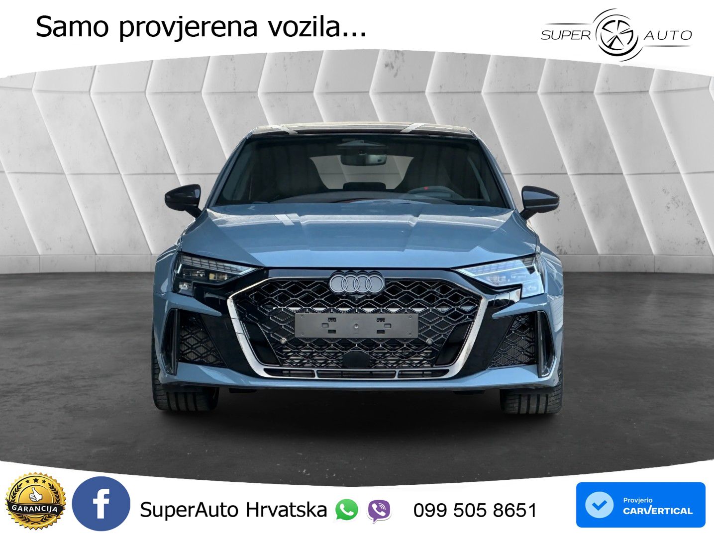 Audi RS3 Sedan 2.5 TFSI (400 KS) quattro S tronic LED+GR SJED+ACC