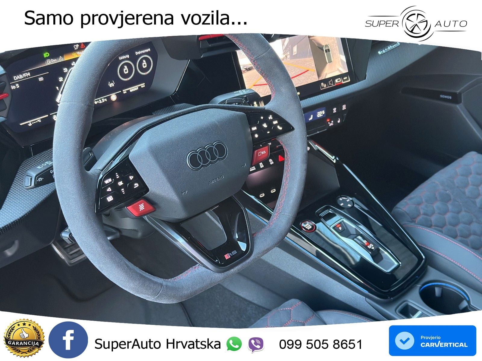 Audi RS3 Sedan 2.5 TFSI (400 KS) quattro S tronic LED+GR SJED+ACC