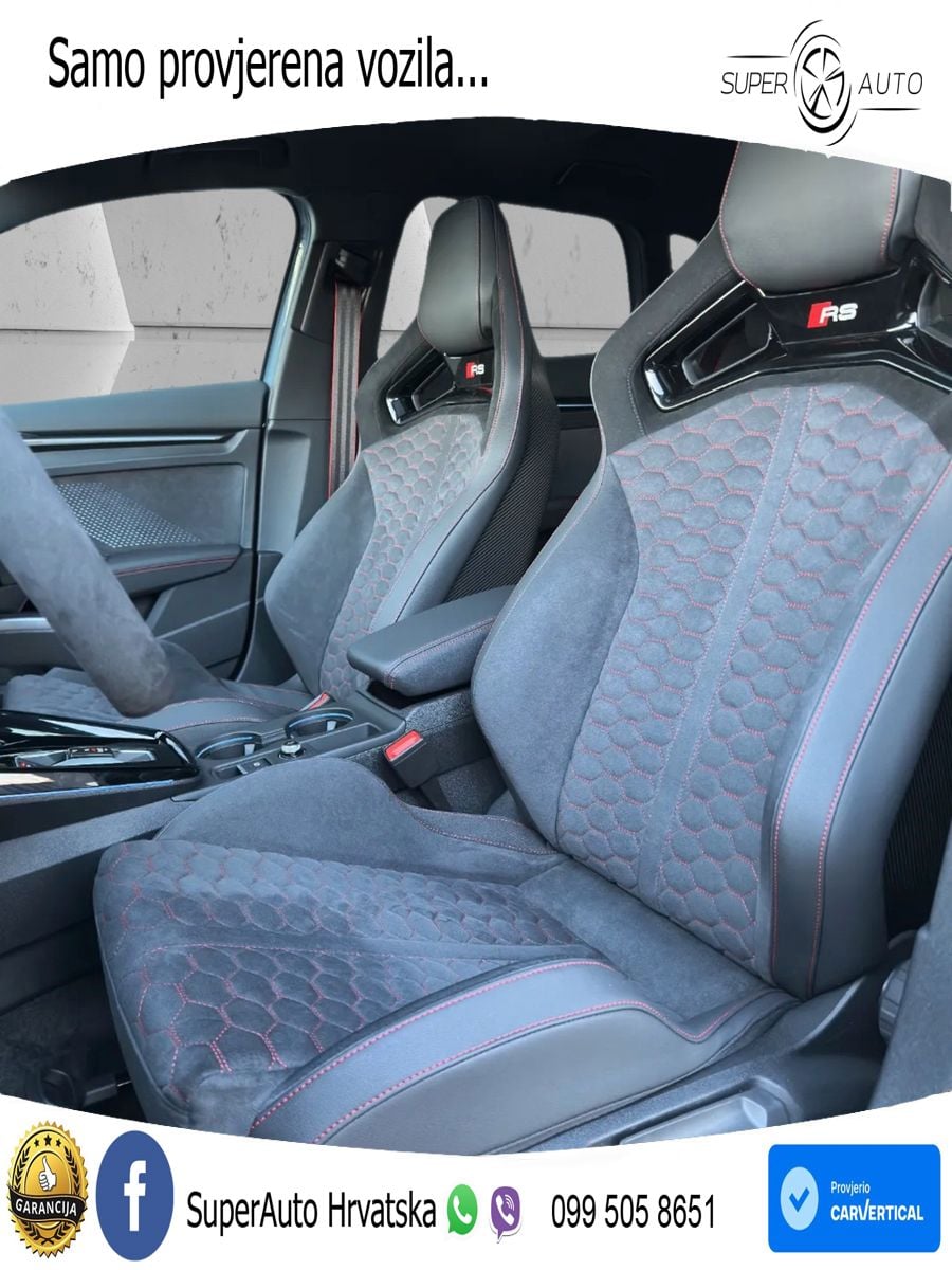 Audi RS3 Sedan 2.5 TFSI (400 KS) quattro S tronic LED+GR SJED+ACC