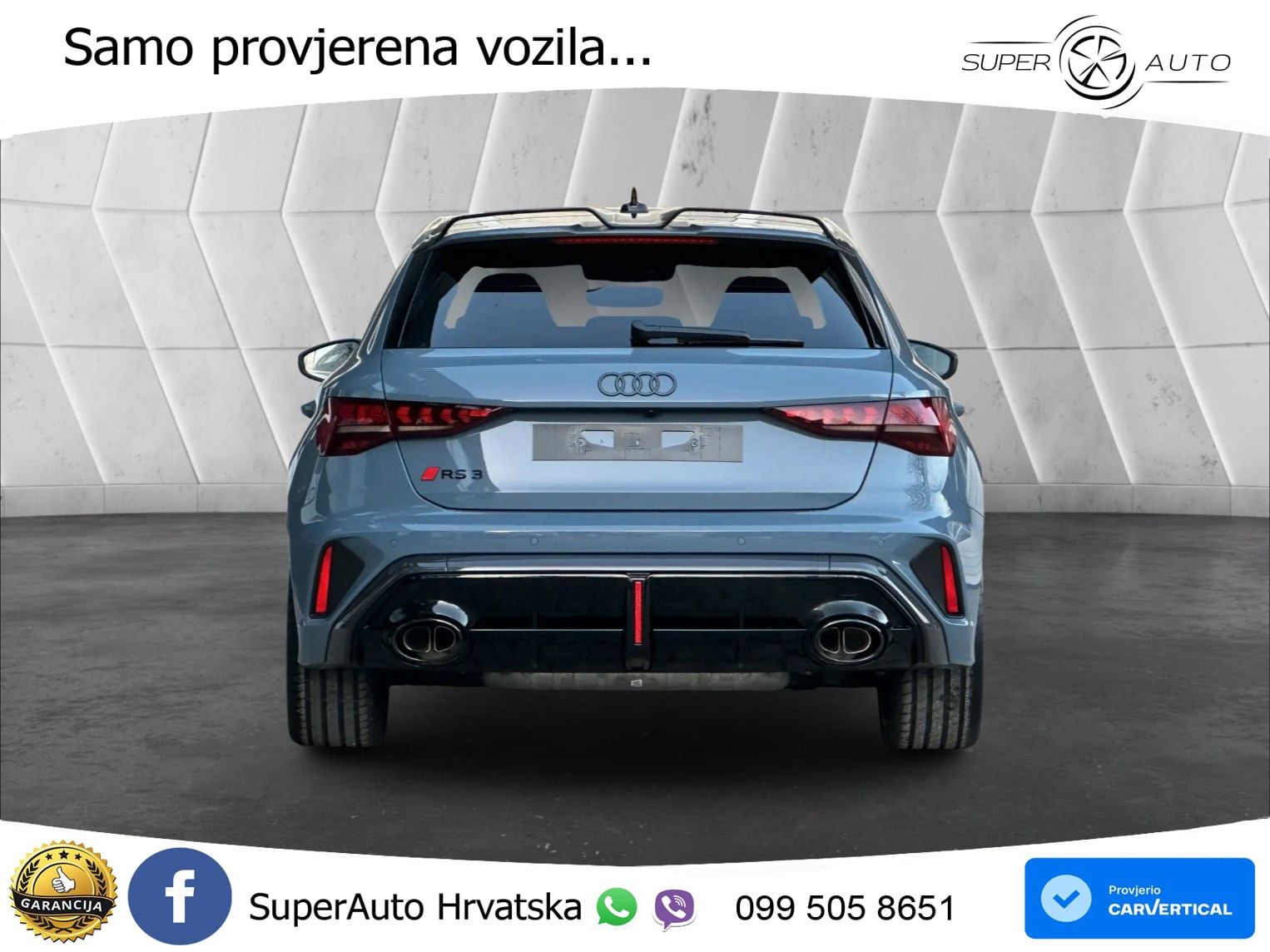 Audi RS3 Sedan 2.5 TFSI (400 KS) quattro S tronic LED+GR SJED+ACC