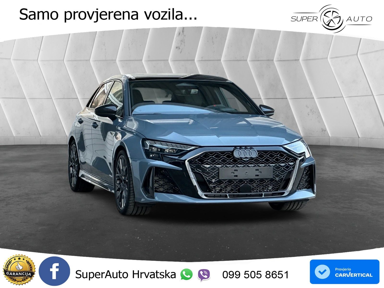 Audi RS3 Sedan 2.5 TFSI (400 KS) quattro S tronic LED+GR SJED+ACC