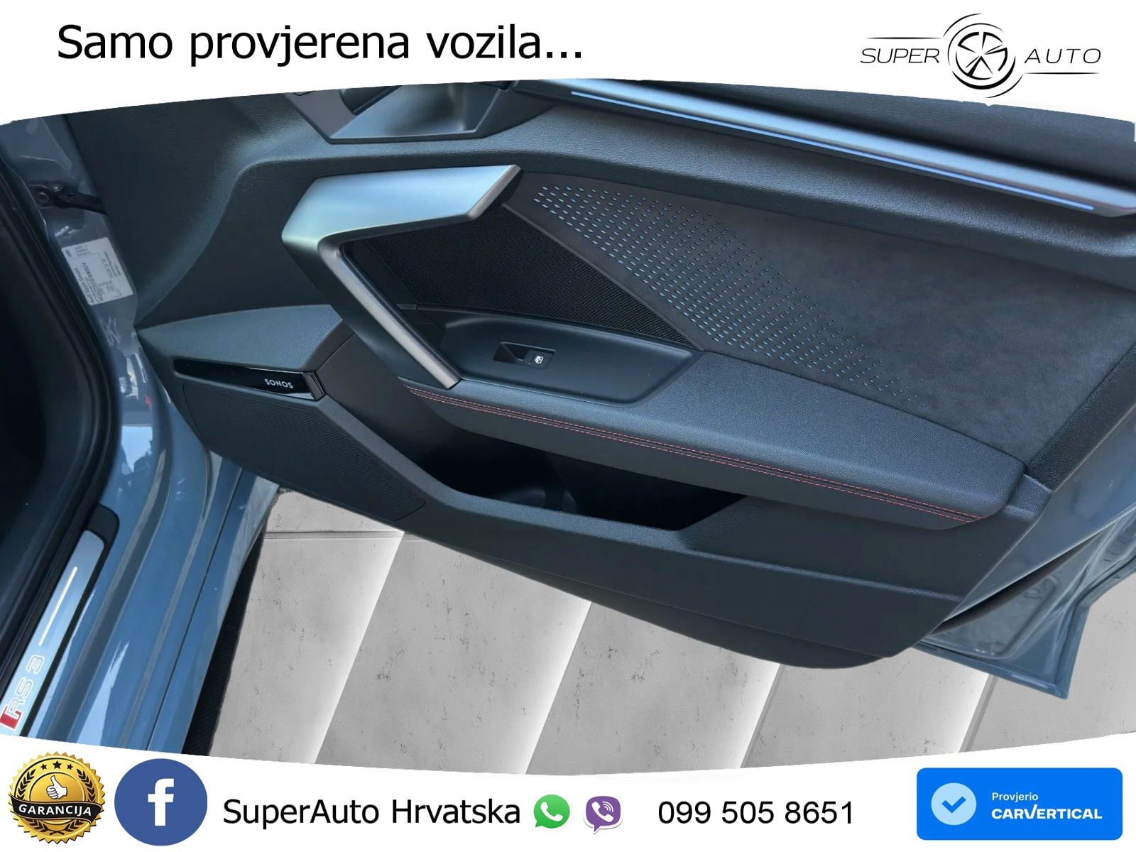 Audi RS3 Sedan 2.5 TFSI (400 KS) quattro S tronic LED+GR SJED+ACC