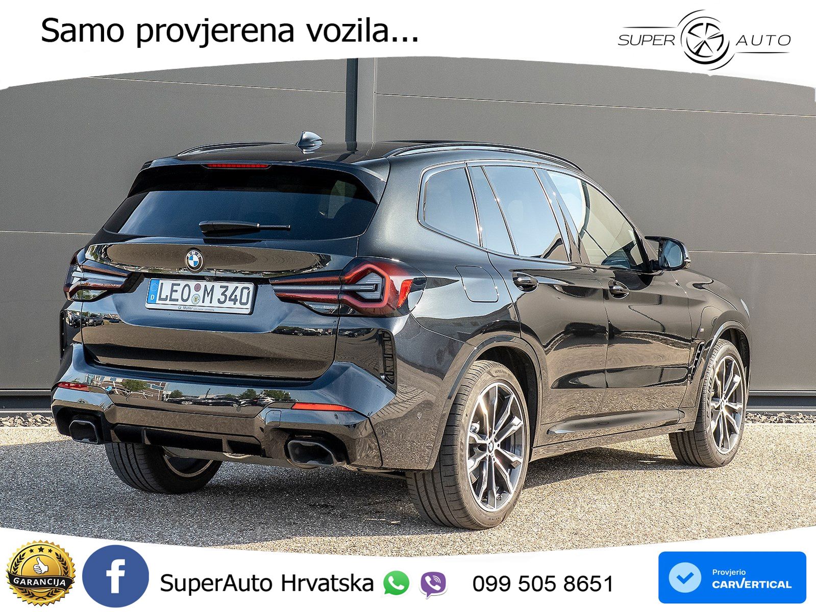 BMW X3 M40d xDrive Steptronic M Sport ACC+GR SJED+360+PANO