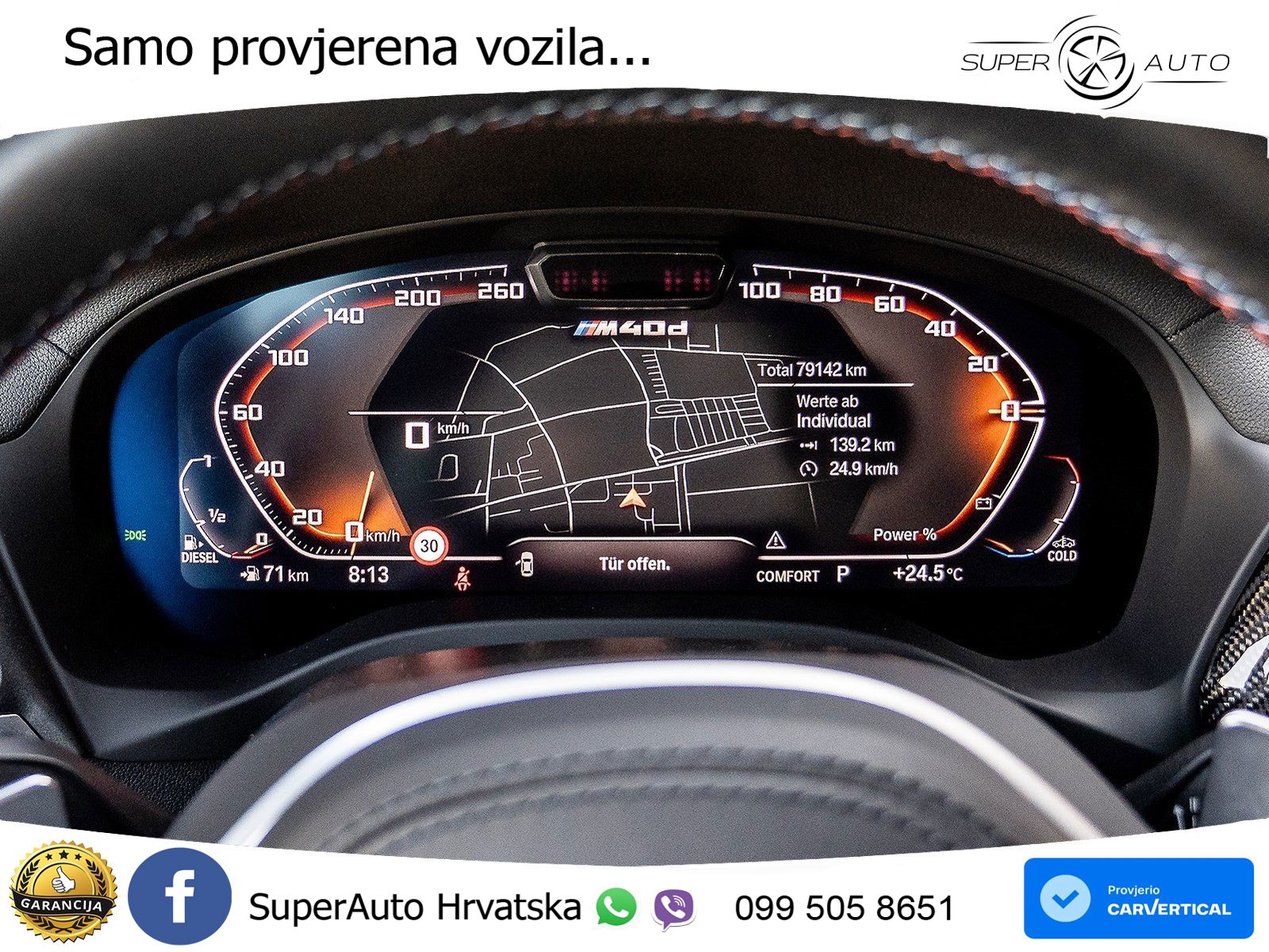 BMW X3 M40d xDrive Steptronic M Sport ACC+GR SJED+360+PANO