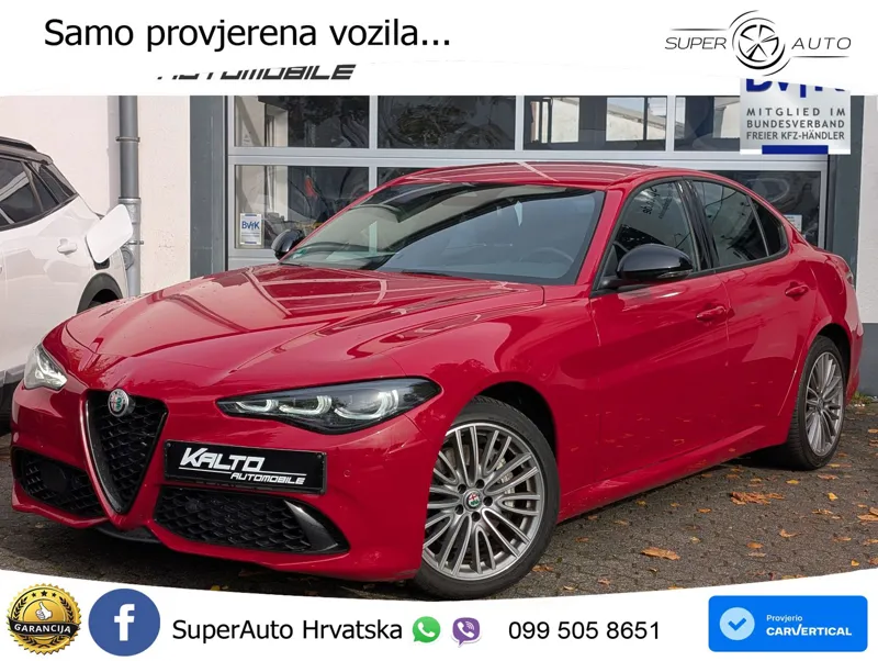 Alfa Romeo Giulia 2.2 MultiJet II (210 KS) Q4 Automatic LED+ACC